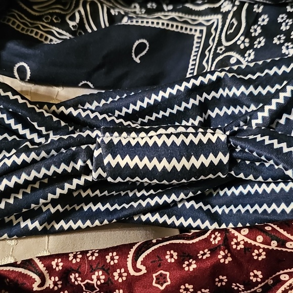 Set of Three Bandana Print Headbands - Picture 3 of 4